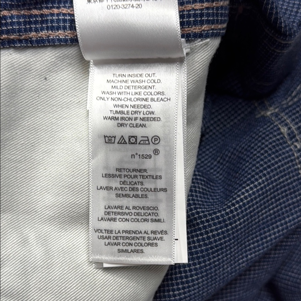 Ralph Lauren Double RL Blue Workwear Jumpsuit/overall 100% cotton made in Tunis - Picture 15 of 16